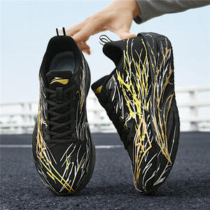 Calzado Deportivo Transpirable para Padres e Hijos, con Punta Redonda, Suela de Palomitas de Maíz, Cierre con Cordones, Suela Suave, Tejido de Malla para Verano, Color Sólido - Product Image 3