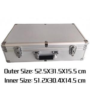 Boîte de rangement portable en aluminium, étui de protection verrouillable pour le transport en extérieur - Product Image 2