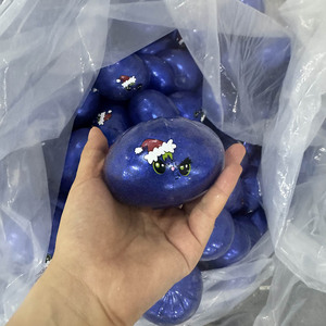 Jouet Squishy Pâton Scintillant de Noël, Jouet Anti-Stress à Presser, Jouet de Soulagement du Stress pour les Fêtes avec Plateau Vapeur, Cadeau de Fête de Noël - Product Image 3