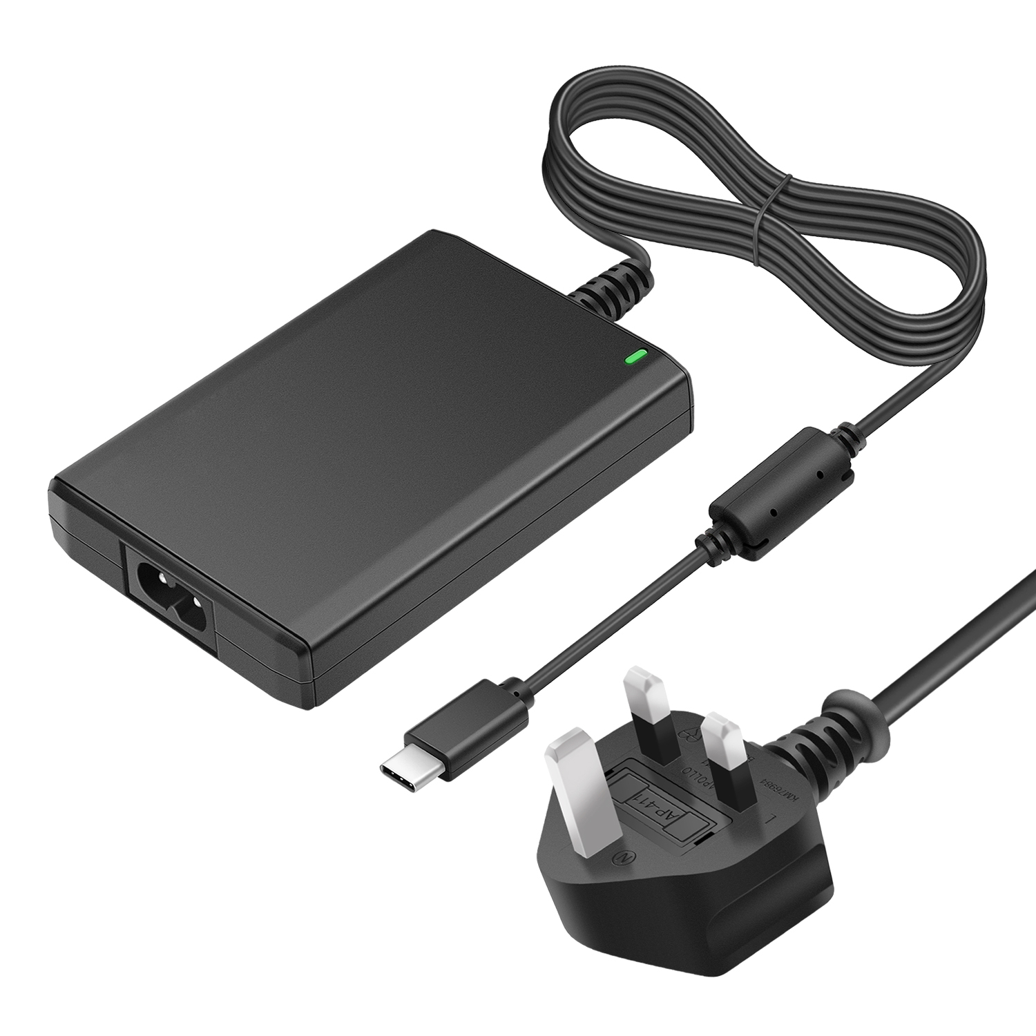 USB-C наконечник 15V max 3A 45 Вт адаптер переменного тока зарядное устройство для ноутбука Dell/HP/Asus/Lenovo/Acer TYPE-C ноутбук