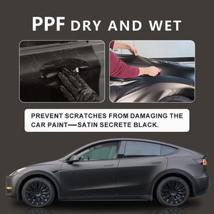 <span class=keywords><strong>Film</strong></span> XTFF TPU SATIN SECRETE BLACK pour carrosserie automobile, auto-adhésif, épaisseur 7,5 mil, garantie 8 ans, anti-rayures, protection UV, en rouleau - Product Image 3