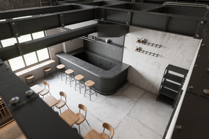 Negozio di contenitori moderni con bar e ristorante chiosco Design per progetti commerciali di lusso - Product Image 4