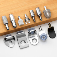 Support d'étagère en alliage de zinc, panneau de séparation, support fixe et mobile, armoire, verre, armoire à vin, plateau HDBS-board, Chine