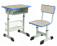 Meubles scolaires modernes en métal, ensembles de bureaux et de chaises pour étudiants, vente en gros, bureaux et chaises de classe personnalisés, bureau scolaire