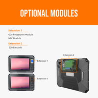 Tablet PC Industrial OEM T101EX a Prueba de Explosiones e Impermeable, MTK Octa Core, 1000nit de Alta Luminosidad, Lector NFC, 128GB, 8GB RAM, 14600mAh