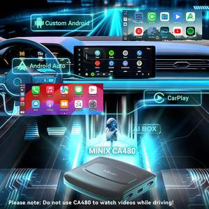 Boîtier Android AI MINIX CarPlay 8 cœurs 8G+128G, CarPlay sans fil, Android Auto, 4G LTE, <span class=keywords><strong>YouTube</strong></span> 720p, pour carte SIM/TF - Product Image 4