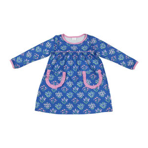 Vestido Infantil de San Valentín con Bolsillos de Corazones Coloridos, Disponible en Stock, Ropa Infantil al por Mayor, Moda Boutique, Ropa Festiva - Product Image 5