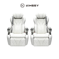 Siège passager VIP modifié en cuir électrique personnalisé JS02A KIMSEY pour Toyota Alphard Vellfire Sienna Granvia