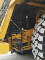 Camion benne rigide à double essieu XUZHOU 100 tonnes XDR100 avec moteur Euro 3, charge utile de 92 tonnes, garantie de 1,5 an