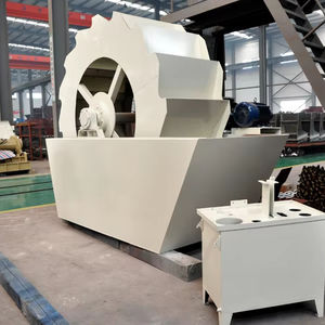 Fournisseur de premier plan d'équipements de lavage, prix usine : Laveuse à roues à godets 100t/H pour le nettoyage du sable de carrière et de plage - Product Image 1