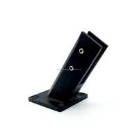 Rampe d'escalier en acier inoxydable duplex 2205 réglable avec embout en verre premium DETECH pour montage sur balcon de villa