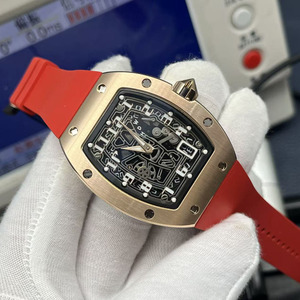 Montre mécanique de sport de luxe pour homme RM67-01, ultra-fine, en titane, avec cristal saphir, bracelet en caoutchouc, style designer - Product Image 6