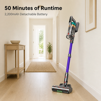 Aspirateur sans fil intelligent A33B, léger, portable, avec filtre HEPA, pour la maison, la voiture, l'hôtel, super puissance d'aspiration