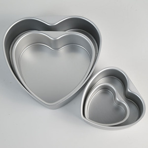 Heart Shape Cake Mold Set 4 Sizes Easy Demoulding Baking Tools - Product Image 2