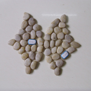 Tapis <span class=keywords><strong>de</strong></span> massage des pieds en galets avec bordure personnalisée, design en pierres, imperméable, antidérapant, tapis décoratif pour entrée - Product Image 2