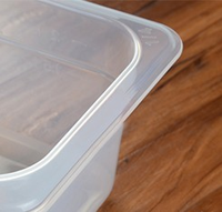Incassable 5L Polypropylène Gastronorm GN Conteneur 1/6 Taille Carré En Plastique Alimentaire Casseroles pour Restauration Buffet Plateau pour Hôtels