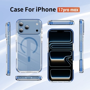 เคสโทรศัพท์มือถือแบบใสแม่เหล็กขั้นสูงสำหรับ iPhone 18 12 13 17 Pro Max 14 15 16 Plus รองรับการชาร์จไร้สาย ป้องกันด้านหลัง - Product Image 6
