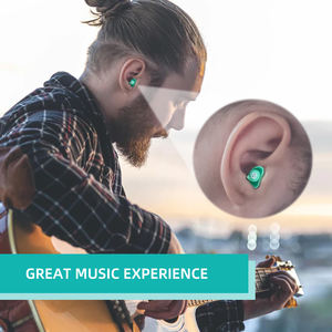 Tapones <span class=keywords><strong>para</strong></span> los Oídos de Silicona Acústicos de Alta Fidelidad, Tapones <span class=keywords><strong>para</strong></span> los Oídos <span class=keywords><strong>para</strong></span> Conciertos con Filtro Verde - Product Image 3