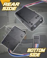 Kit de Contrôleur de Frein à Temporisation 8507111 Compatible avec Ford, General Motors, Chevrolet, Dodge, RAM, Toyota, Jeep, Camions, VR et Véhicules de Tourisme