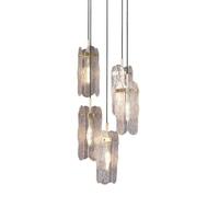 Lustre décoratif moderne artistique de lampe d'escalier de lampe de suspension de plafond de verre de style moderne d'OEM