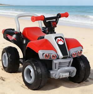 Sallanan müzik çalma için tasarlanmış müzik uzaktan fonksiyon boynuz ile 2-4 yıl 6V pil Ride-On araba çocuklar için elektrikli araba - Product Image 2