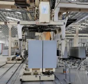 Línea de producción de equipos de hormigón aireado autoclavado máquina de fabricación de bloques AAC