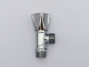 Angle en laiton avec poignée en zinc, finition chrome, doré, noir mat. YT1705 - Product Image 6