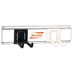 JH-Mech <strong>Bike</strong> Storage Rack <strong>Hooks</strong> System <strong>for</strong> <strong>Garage</strong> Holds 3 Bicycles <strong>for</strong> Standard Rim Adjustable <strong>Bike</strong> Wall Hanger - Product Image 3