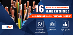 Alat <span class=keywords><strong>Crimping</strong></span> Kabel Otomatis Berkualitas Tinggi JCW-10TH Mesin Crimp Terminal Pneumatik - Product Image 5