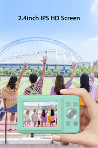 กล้องดิจิตอลขนาดเล็ก SONIDA สำหรับเด็ก ความละเอียดวิดีโอ 1080p เซ็นเซอร์ CMOS 5MP หน้าจอ HD 2.4 นิ้ว ของเล่นเด็ก ของขวัญสำหรับวัยรุ่นหญิง กล้องถ่ายรูป - Product Image 5