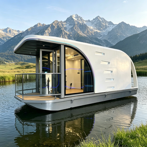 Cabina Flotante Modular <span class=keywords><strong>FH90</strong></span> |   Cabaña LUBAN Prefabricada de Aluminio/Vidrio Resistente al Agua para Escapadas y Resorts junto al Lago - Product Image 1