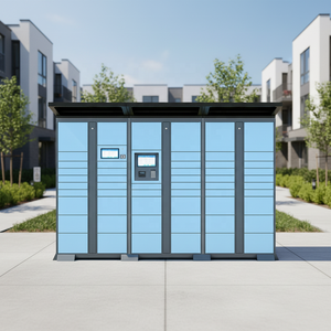 XinJu - Buzón Inteligente para Paquetes, Caja de Entrega con Escaneo de Código QR, Sistema de Correo con Software Personalizado para Centros Comerciales Universitarios - Product Image 6