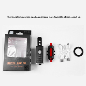 ไฟจั<span class=keywords><strong>ก</strong></span>รยานเสือภูเขาแบบชุดหน้า-หลัง LED ชาร์จ USB <span class=keywords><strong>ก</strong></span>ันน้ำ ขายดี - Product Image 2