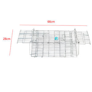 Piège à animaux vivants en acier inoxydable massif Cage à souris et à rats humaine avec poignées Design carré écologique - Product Image 3