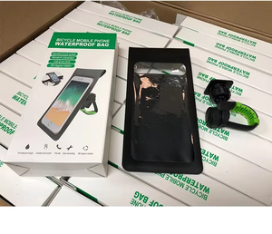<strong>Waterproof</strong> Phone Mount Case <strong>Bag</strong> 360&deg; Rotation Touch Screen Phone Holder Bicycle Phone Holder Stand for <strong>Smartphone</strong> up to 6 Inch - Product Image 6