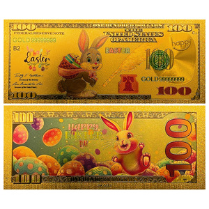Billetes <span class=keywords><strong>de</strong></span> 5 Dólares Estadounidenses con Hoja <span class=keywords><strong>de</strong></span> Oro, Billetes Conmemorativos Dorados del Conejo <span class=keywords><strong>de</strong></span> Pascua, Colección <span class=keywords><strong>de</strong></span> Regalo - Product Image 5