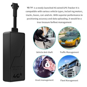 Traqueur GPS de véhicule 4G avancé à coque noire de petite taille avec historique de lecture Historique d'itinéraire Alarme multiple Coupe de carburant à distance - Product Image 4