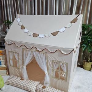 <span class=keywords><strong>Tente</strong></span> de jeu intérieure pour enfants Polyester Baby Sleeping House <span class=keywords><strong>Lit</strong></span> séparé pour garçons filles 2 personnes pour Secret Princess Base House - Product Image 3