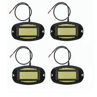 Feux de roche haute puissance 256 LED, accessoire automobile, systèmes d'éclairage pour camions, feux de roche sous châssis pour SUV tout-terrain