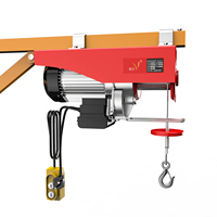 Nouvelle grue électrique rotative à câble métallique de 200 kg à charge élevée, installation facile, sûre et stable, outil de levage pour garage et atelier, palan mural