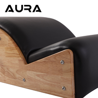 Correcteur de posture en chêne pleine taille, durable et réglable, pour l'entraînement en yoga et pilates en studio, avec bienfaits pour la santé