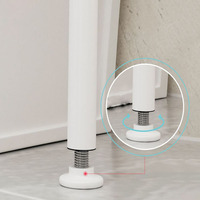 Salle de bain Étagère de Toilette Sol Toilette Rack Lave-Linge Rack De Stockage