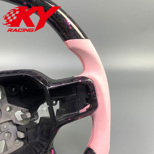พวงมาลัยคาร์บอนไฟเบอร์แบบกำหนดเองสำหรับ Ford Raptor F150 XLT F250 F350 Lobo Tremor Raptor R STX Rattler Limited SuperCrew F450 - Product Image 2