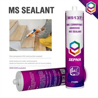 SEPNA 600ML Scellant MS Monocomposant pour Emballage de Saucisses, pour Coller Panneaux en Aluminium, Bateaux, Véhicules - Écologique et Rapide
