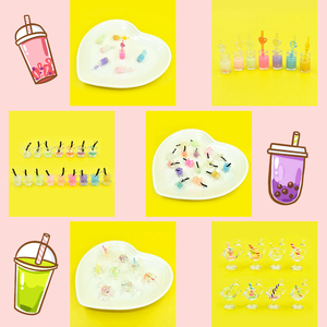 Accesorios colgantes luminosos KI quyu, paletas de helado, delfines, colas de pez, faroles, adornos hechos a mano para niños. - Product Image 5