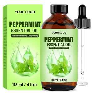 Huile de menthe pour diffusion à la vapeur, adaptée au massage de la peau, à l'aromathérapie, au soulagement des douleurs musculaires, aux soins capillaires, multi-usages - Product Image 1