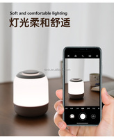 Lampu Tidur LED Modern Plastik Isi Ulang Kontrol Sentuh, Hadiah Kreatif untuk Bayi, Anak-Anak, Dewasa, Lampu Meja Taman, Lampu Samping Tempat Tidur