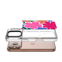 Étui de téléphone personnalisé en TPU+PC avec anneau magnétique, protection antichoc de luxe pour 17 Pro, accessoires mobiles en gros