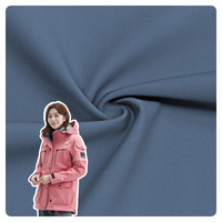 Chaqueta Softshell a prueba de viento de mezcla de Spandex de nailon para niñas y niños, tela tejida elástica de punto de lana de Color Pantone