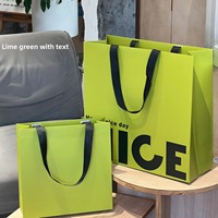 Sacs shopping en papier carton blanc grand format de luxe, imprimés en héliogravure, avec logo, poignées en ruban, pour vêtements d'enfants, chaussures, fourrures